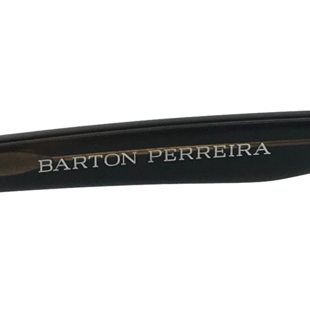 Barton Perreira Eyeglasses Frames JAMES MTR Matte Tortuga Horn Rim 49-20-145